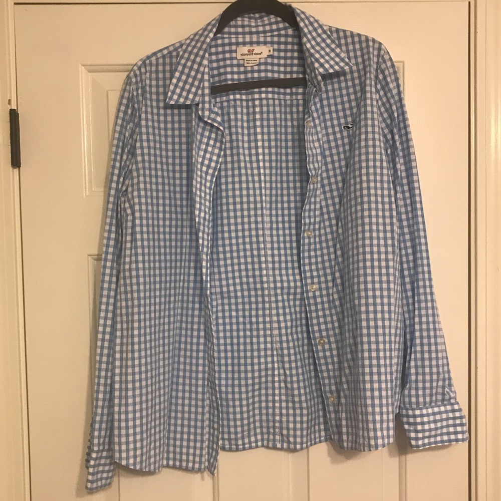 Vineyard Vines Checked Button Down